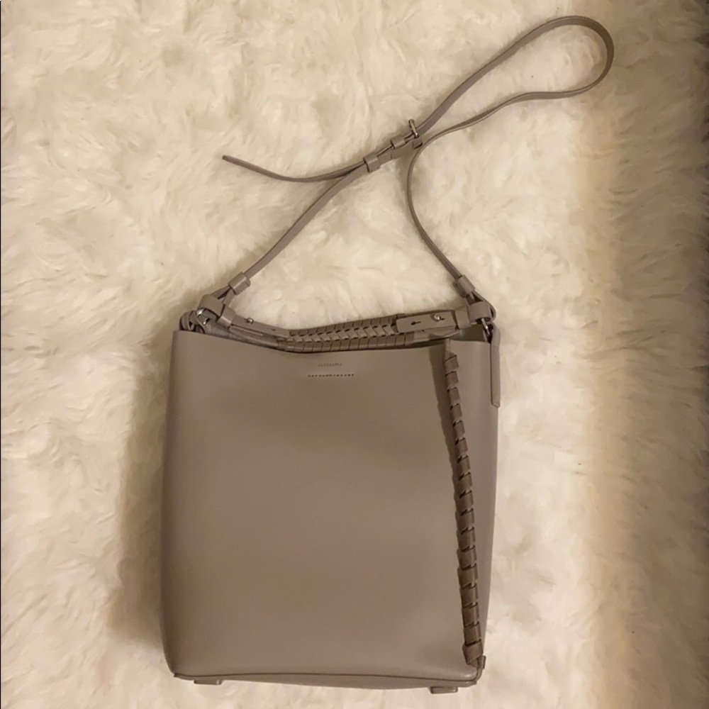 Allsaints Kepi Leather Shoulder Bag